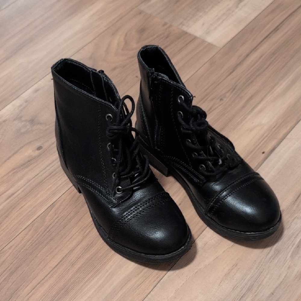 Girls Combat Boots